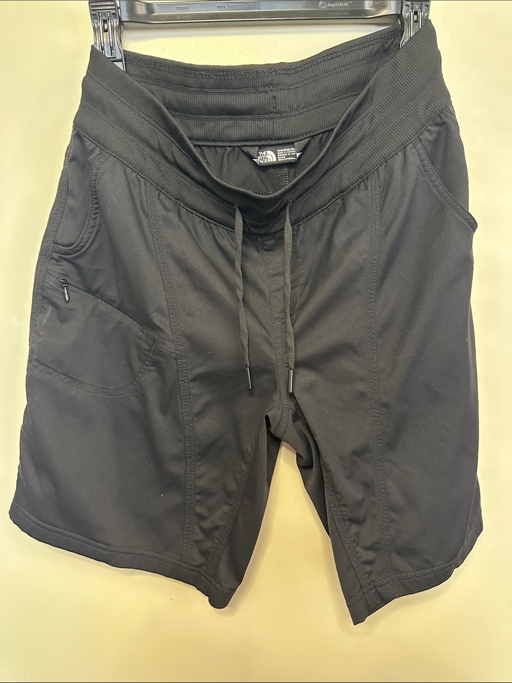 The North Face women’s Black Athletic Drawstring Shorts